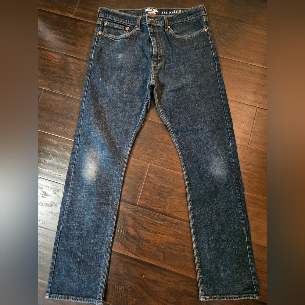 LEVI'S DENIZEN Mens Blue Jeans size: 36x34